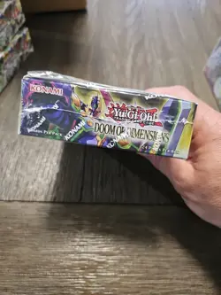 Yugioh Doom of Dimensions Booster Box New in Shrink *Factory Sealed* - Image 4