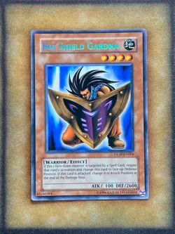 Yugioh Big Shield Gardna DL09-EN004 Duelist League Rare BLUE LP - Image 1