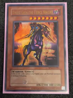 Swift Gaia the Fierce Knight RP02-EN085 Retro Pack 2 Ultra Rare NM Yugioh - Image 1