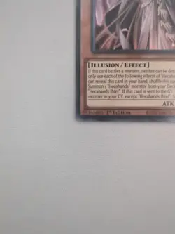 Yu-gi-oh TCG Phantom Revenge PHRE-EN001 Hechahands Ibtel Ultra Rare NM - Image 4