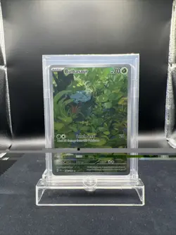 Bulbasaur Holo Card 166/165 Scarlet & Violet 151 Series Near Mint/Mint Condition - Image 1