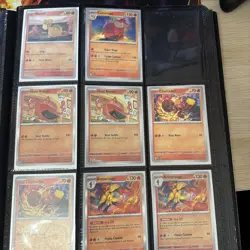 Pokemon Paldean Fates Near Complete Base Set includes 7 ex cards - Image 3