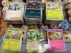 Pokemon S & V Prismatic Evolutions Bulk Cards Commons & Reverse Holos Pokeballs - Image 2