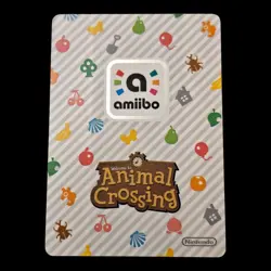 Butch #155 Animal Crossing Amiibo Nintendo Card Authentic Series 2 - Image 2