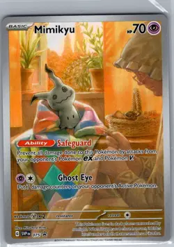 Mimikyu SVP 075 SV: Scarlet & Violet Promo Cards - Pokemon Card - NM - Image 1