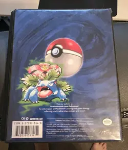 Pokemon 1999 Official Trading Card Game Nintendo WOTC Vintage Binder Only - Image 3