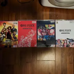 One Piece Tcg Premium Card Selection Set Lot Of 4 New Sealed Red Netflix Best - Image 1