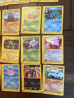 Pokemon Card Lot Vintage Old School E Reader Collection Wotc Non Holo TCG - Image 2