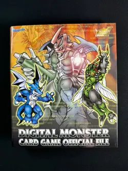 Digital Monster Card Game Official File Digimon Bandai Binder Vintage 📜 - Image 1