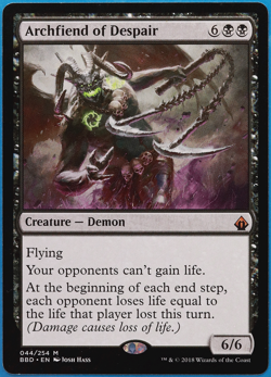 Archfiend of Despair Battlebond NM Black Mythic Rare CARD (506390) ABUGames - Image 1
