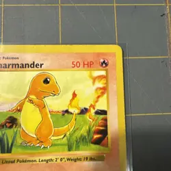 Pokemon TCG Base Set Shadowless Charmander Card 046/102 Common Regular - Image 3