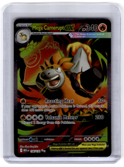 Mega Camerupt ex - Ultra Rare ME01: Mega Evolution 156/132 LP-NM Pokemon Card - Image 1
