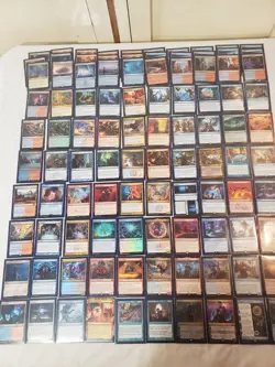 Custom Commander deck Blue/Red Ral, Monsoon Mage SPELLS Magic Duel 100 cards EDH - Image 2