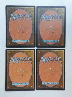 Red Elemental Blast x4 PLAYSET, MTG Revised /3rd Ed(1994) Common Red Instant NM - Image 2