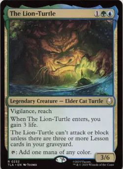 The Lion-Turtle R Avatar: The Last Airbender 232 NM MTG - Image 1