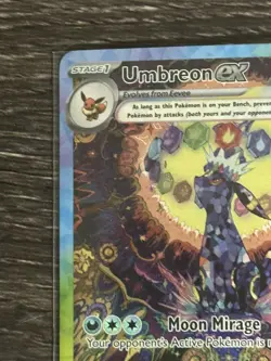 Pokemon TCG Prismatic Evolutions Umbreon EX Card 161/131 Sir Pack Pulled - Image 4