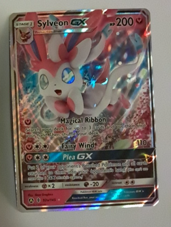 Sylveon GX Guardians Rising Pokemon Sun & Moon 92a/145 - Image 1