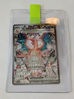 Pokemon TCG Charizard ex Sv03 Ready To Grade! 223/197 Holo Special Illustration - Image 1