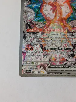 Pokemon TCG Charizard ex Sv03 Ready To Grade! 223/197 Holo Special Illustration - Image 3