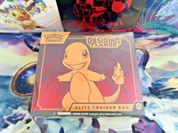 Obsidian Flames Elite Trainer Box Factory Sealed - 2023 Pokemon SV03 TCG ETB - Image 1