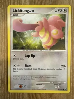 Lickitung - 39/100 - Uncommon NM, English Pokemon Majestic Dawn - Image 1