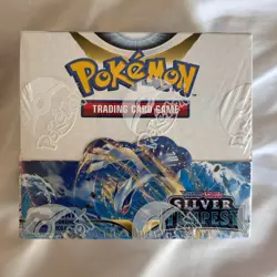 Pokemon TCG Sword & Shield Silver Tempest Booster Box 36 Packs Factory Sealed - Image 1