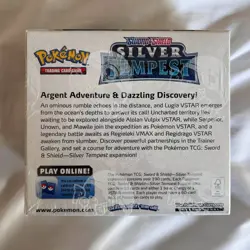 Pokemon TCG Sword & Shield Silver Tempest Booster Box 36 Packs Factory Sealed - Image 2