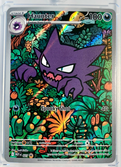 Haunter 027 Black Star Promo Illustration Rare IR Pokemon Battle Deck mega - Image 1
