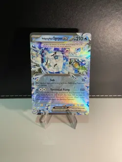 Wellspring Mask Ogerpon EX S&V: Prismatic Evolutions 27/131 Double Rare Pokemon - Image 1