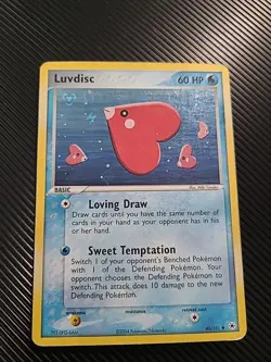 Luvdisc Reverse Holo 40/101 - ex Hidden Legends Pokemon TCG - LP/DMG - Image 1
