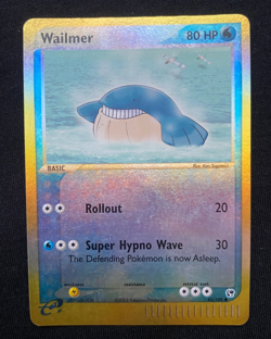 Pokemon TCG Wailmer Sandstorm 83/100 Reverse Holo (LP/MP) - Image 1