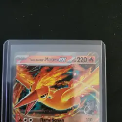 Team Rocket's Moltres ex SV10: Destined Rivals - Pokemon NM 031/182 - Image 2