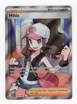 Hilda 164/086 - White Flare Full Art Ultra Rare (NM) TCG Pokemon - Image 1