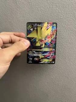 Mega M Manectric EX Full Art 24a/119 Pokemon Phantom Forces Ultra Rare Holo 2017 - Image 1