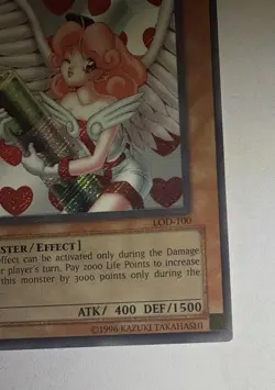 YUGIOH 2003 Injection Fairy Lily LOD-100 Secret Rare 1st Edition(NM Pack Fresh) - Image 5