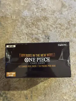 One Piece Card Game OP-09 Emperors in the New World Booster Box English | SEALED - Image 3