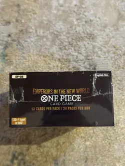 One Piece Card Game OP-09 Emperors in the New World Booster Box English | SEALED - Image 4