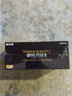 One Piece Card Game OP-09 Emperors in the New World Booster Box English | SEALED - Image 5
