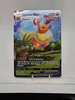 Flareon Vmax Black Star Promo JUMBO Card SWSH180 NM 2021 English - Image 1