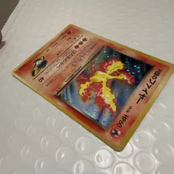 Moltres Japanese Pokemon Card Gym Heros Holo Rare #146 Massive Swirl - Image 3