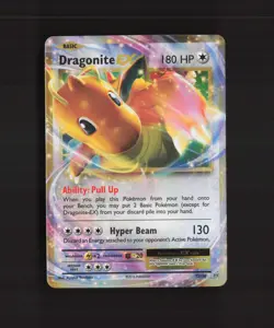 Dragonite EX 72/108 Evolutions Ultra Rare Holo Pokemon Card LP - Image 1