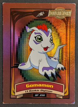 Digimon TCG Card - Gomamon 13 Rookie - 199 Holo Insert - MP - DP 250 Bandai Rare - Image 1