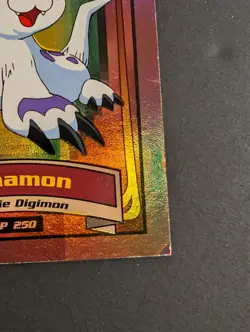 Digimon TCG Card - Gomamon 13 Rookie - 199 Holo Insert - MP - DP 250 Bandai Rare - Image 5