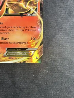 Charizard EX 11/106 Pokemon Card Flashfire XY Ultra Rare - Image 5