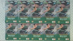One Piece Card Game - Legacy of the Master OP12 - Sleeved Booster Pack Lot of 10 - Image 1
