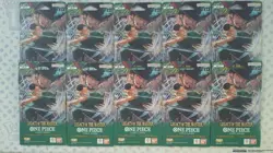 One Piece Card Game - Legacy of the Master OP12 - Sleeved Booster Pack Lot of 10 - Image 2