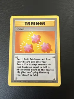 Pokemon TCG Revive Card 89/102 Base Set Uncommon - Image 1