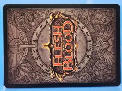 FAB LGS336 Null Shock COLD FOIL Elemental Promo Card Flesh & Blood TCG Near Mint - Image 2