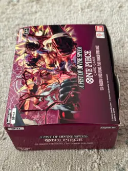 One Piece Card Game - OP11 A Fist of Divine Speed Booster Box | English - Image 3