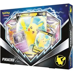 Pokemon TCG Pikachu V Box Trading Card Game Booster Packs, Factory Sealed 2022 - Image 1